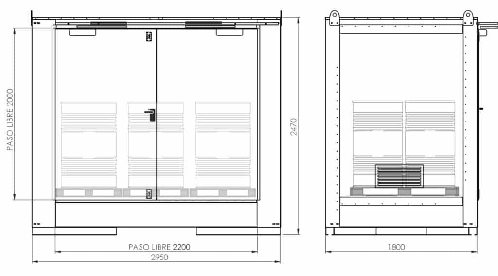 Apq Container Almacén Modular APQ para Peróxidos - Epitécnica