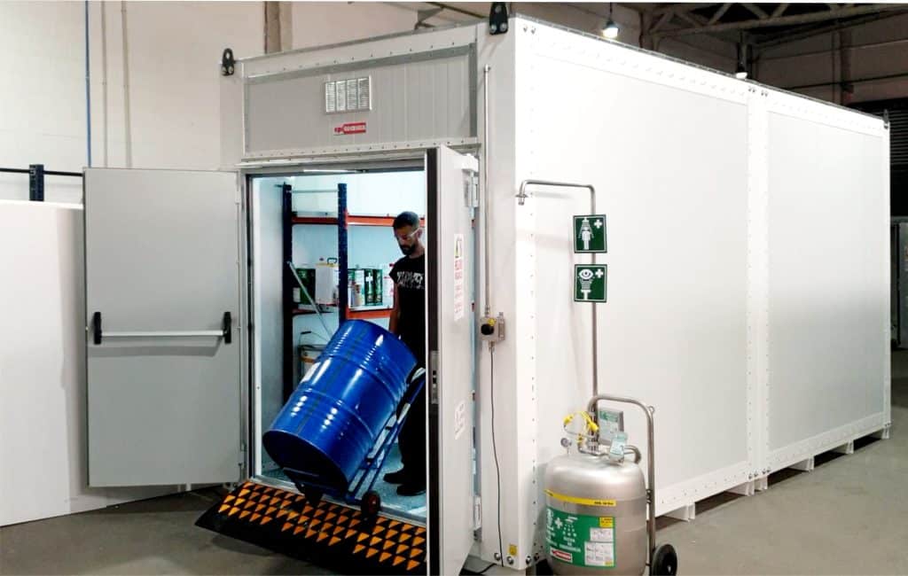 Apq Container Almacenes Modulares APQ Transitables para trasvases/mezclas - Epitécnica